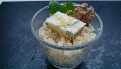 Blumenkohl, geröstet, mit Gorgonzola
