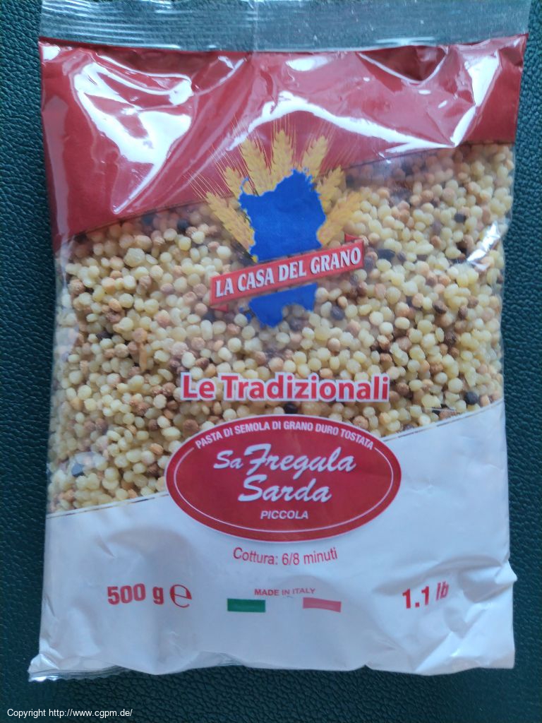 Fregula Sarda mit Salsicce