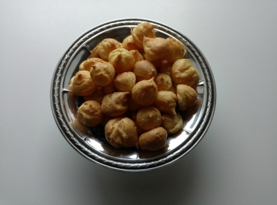 Gougères - getrüffelte Käsewindbeutel