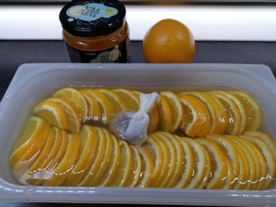 Juzu Orangen mit Sechuan Pfeffer