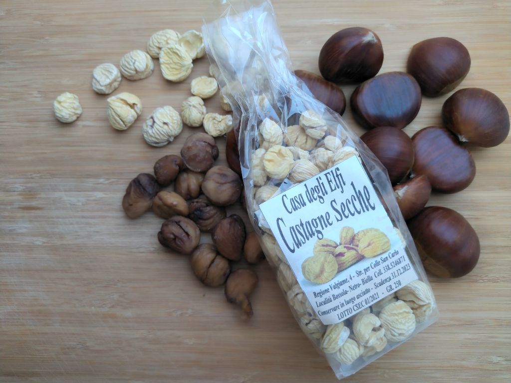 Maroni/Eßkastanien – Castagne Santuario de Graglia