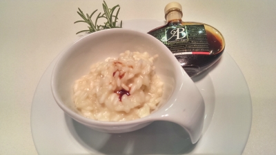 Risotto mit jungen Artischocken und Balsamico