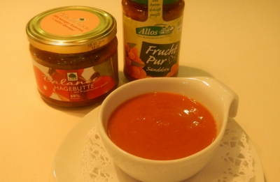 Sanddorn-/Hagebuttensauce