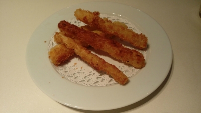 Schwarzwurzeln gebacken