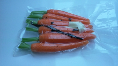 Sous Vide gegarte Vanille Möhrchen