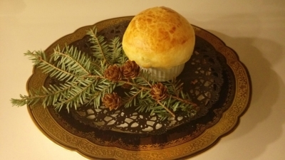 Trüffel Eier unter der Blätterteighaube